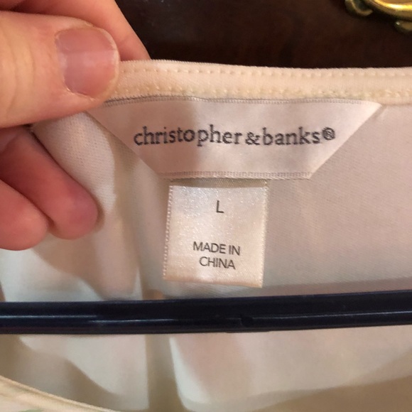 Up for sale is a Christopher & Banks beautiful tank top. - Picture 3 of 3